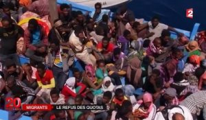 Réfugiés : retour sur l'instauration de quotas