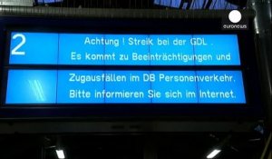 Grève du rail en Allemagne