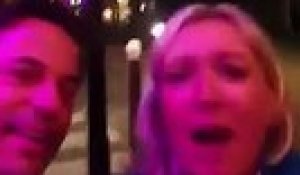 Marine Le Pen chante son amour à Nicolas Sarkozy