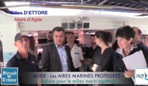 AGDE - 2015 - AIRES MARINES PROTEGEES - Action pour le milieu marin agathois