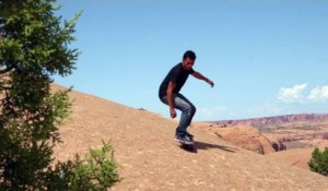 Kilian Martin skate dans le désert et comme un dieu !