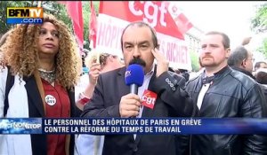 Grève dans les hôpitaux de Paris: "il faut embaucher du monde", pour le secrétaire général de la CGT