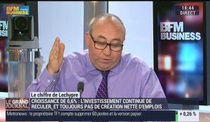 Emmanuel Lechypre: L'investissement continue de reculer en France