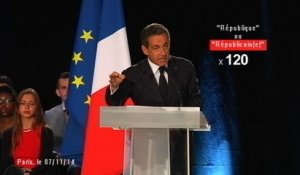 Quand Sarkozy répète 120 fois le mot "République" en un seul discours