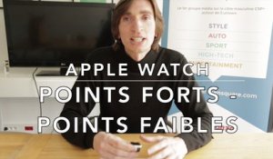 Test de l'Apple Watch : les points forts - points faibles de la montre