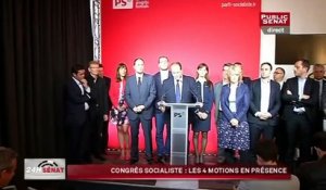 Congrès socialiste : Les 4 motions en présence