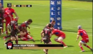 TOP14 - Résumé Lyon-Grenoble: 29-24 J26 Saison 2014-2015