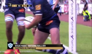 TOP14 - Résumé Racing-Castres: 53-10  Saison 2014-2015