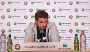 Roland-Garros - Wawrinka : "La pression est toujours là''