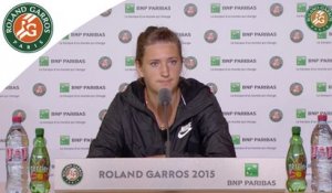 Conférence de presse Victoria Azarenka / 1er Tour Roland-Garros 2015