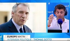 Bayrou : "L'Europe doit mener une réflexion sur elle-même"