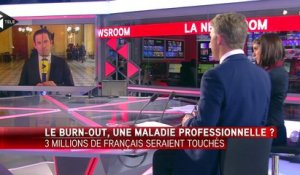 Burn-out : "Nous avons besoin de répondre à une réalité qui menace plus de 3 millions de Français"