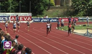 Finale F 200 m (Victoire de Pon-Karidjatou Traoré en 24''35)