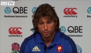 Rugby / Angleterre-France - Szarzewski : "Un honneur d'être capitaine"