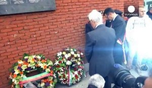 Cérémonie d'hommage aux victimes du drame du Heysel à Bruxelles