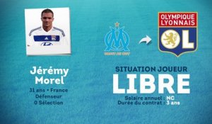 Officiel : Jérémy Morel rejoint l'OL !