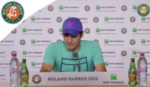 Conférence de presse Roger Federer Roland-Garros 2015 / 8e de finale