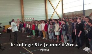 Agnetz / Brenouille :  répétition de la chorale