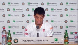 Roland-Garros - Nishikori : "Je faisais tout de travers"