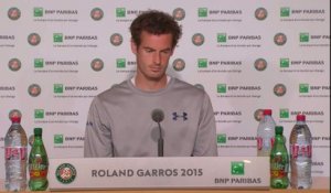 Tennis - Roland-Garros (H) : Murray et «la bonne filière»