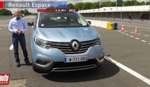 Renault Espace 5 (2015) : assistance de freinage - Coup de coeur AutoMoto