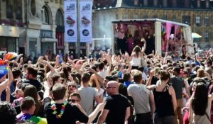LGBT Pride à Lille : plusieurs milliers de personnes dans les rues