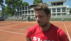 Tennis - Roland-Garros (H) : Wawrinka «Djokovic sera un peu nerveux»
