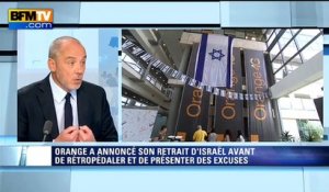 Polémique Orange-Israël: Stéphane Richard n’a pas "cédé aux pressions"