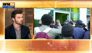 Evacuation de migrants à Paris: l’élu PCF Hugo Touzet affirme avoir été victime de violences