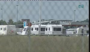 Des caravanes aux abords de l'aéroport de Charleroi: BSCA saisit la justice