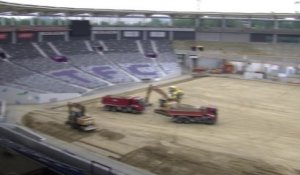 L'avancée des travaux du Stadium pour l'Euro 2016