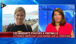 Nouvelle évacuation musclée des migrants à Vintimille