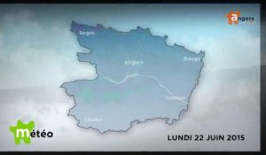 METEO JUIN 2015 [S.6] [E.22] - Météo locale - Prévisions du lundi 22 juin 2015