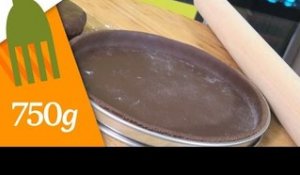 Recette de la Pâte à tarte au chocolat - 750 Grammes