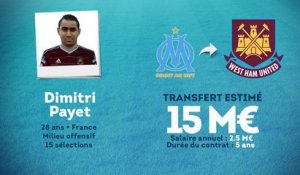 Officiel : Dimitri Payet file à West Ham !