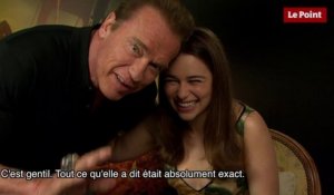 Terminator Genisys : Schwarzenegger surprend la star de Game of Thrones en pleine interview