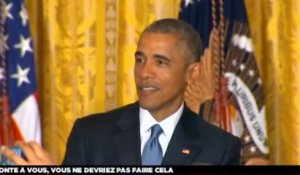 «Honte à vous», quand Obama recadre une activiste à la Maison Blanche