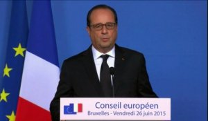 Hollande: l'intention terroriste ne fait pas de doute dans l'Isère