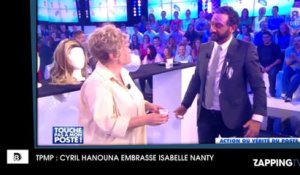 TPMP : Cyril Hanouna embrasse Isabelle Nanty en direct !