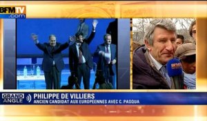Décès de Charles Pasqua: "Il n’était pas sensible à l’opinion", dit Philippe de Villiers