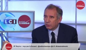 François Bayrou, l'invité de Guillaume Durand sur LCI-Radio Classique - 010715