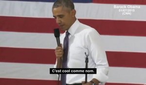 Quand Barack Obama chante le générique de Davy Crockett