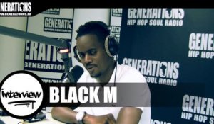 Black M - Interview (Live des studios de Generations)