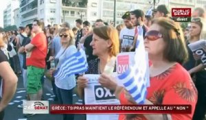 Grèce : Tsipras maintient le référendum et appelle au "non"
