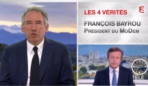 François Bayrou, invité des 4 Vérités sur France2 - 030715