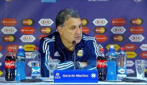 Copa America - Martino : "On va persévérer"