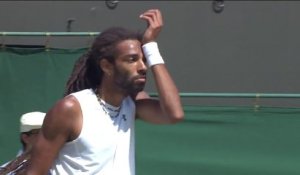 Wimbledon 2015 - Super coup de Dustin Brown - trick shot tennis