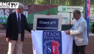 Tennis : le Stade Français inaugure le court en hommage à Patrice Dominguez