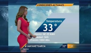 Miss météo méxicaine ultra hot - Le meilleur de Yanet Garcia