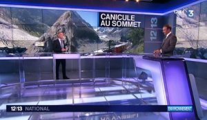 L'impact de la canicule sur les glaciers alpins